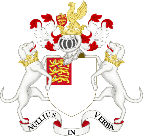 The Royal Society coat of arms